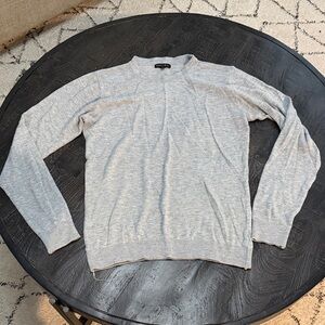Classic Gray Crewneck Sweater